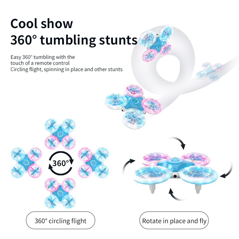 Mini Drone Flash 3D Flip 2.4G  - Drone Kit Tricopter review and price